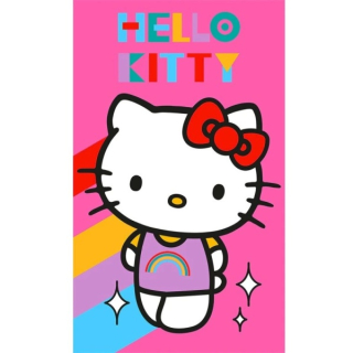 Dětský ručník Hello Kitty Rainbow 30 x 50 cm